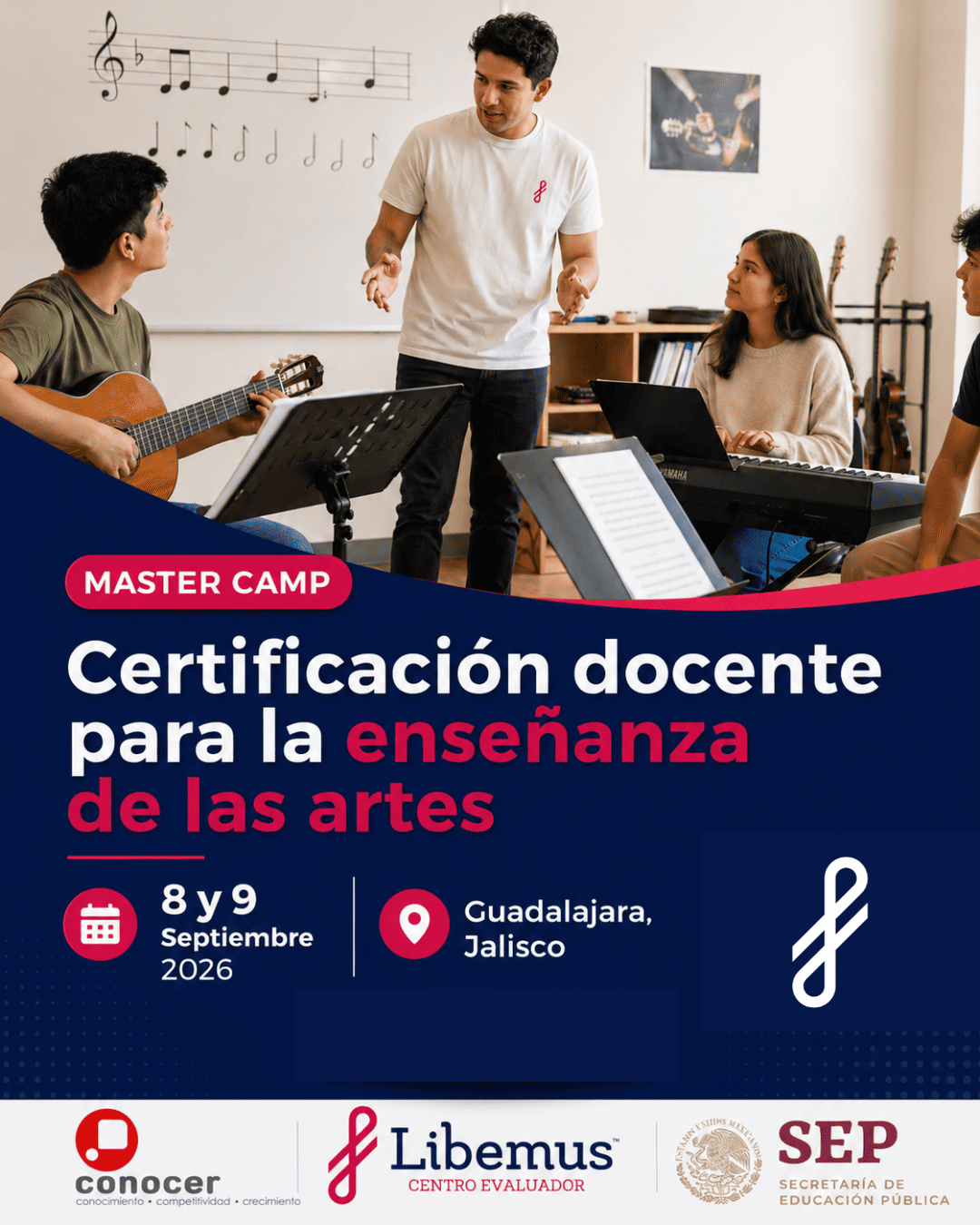 Libemus MasterCamp Guadalajera Landing Page